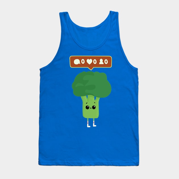 No Like Broccoli Tank Top by Polomaker